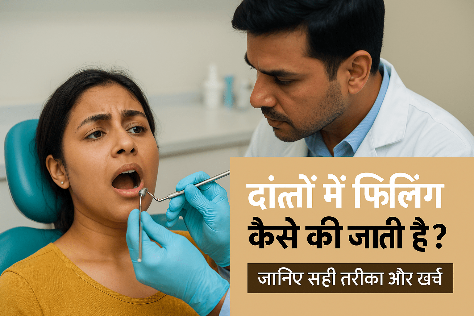 सबसे सामान्य और प्रभावी उपाय है डेंटल फिलिंग (Dental Filling)। यह प्रक्रिया तब की जाती है जब कैविटी दांत में छोटा गड्ढा बना देती है और उसे भरना जरूरी हो जाता है