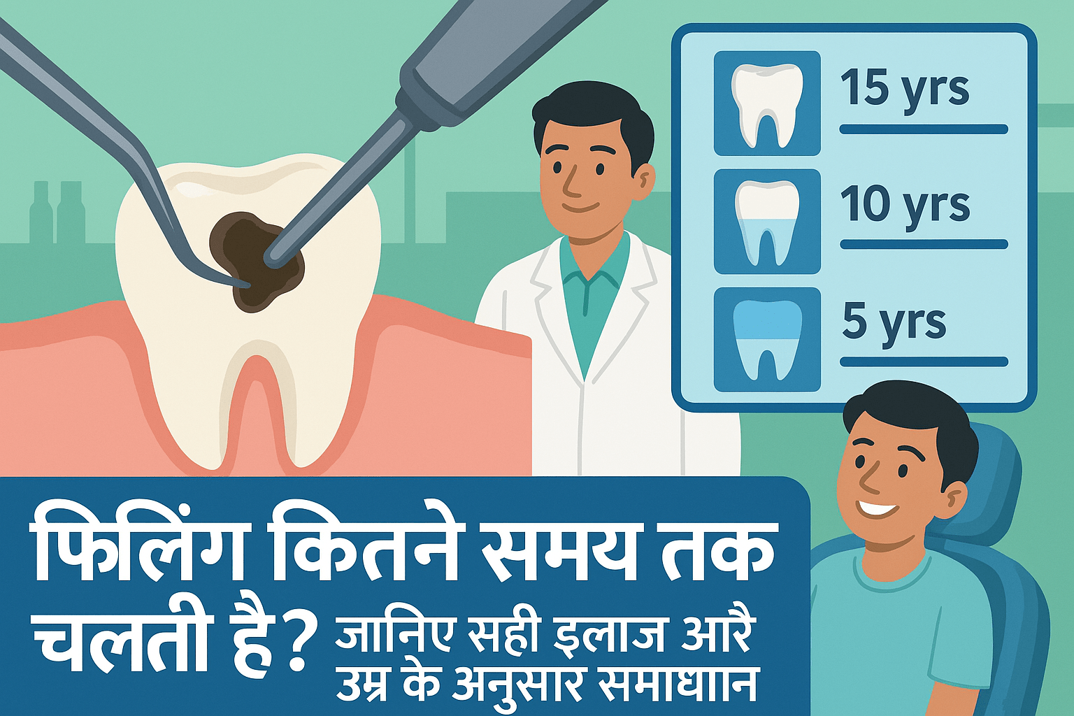 Dental Filling कितने समय तक चलती है? 5 कारण Longlasting Tips